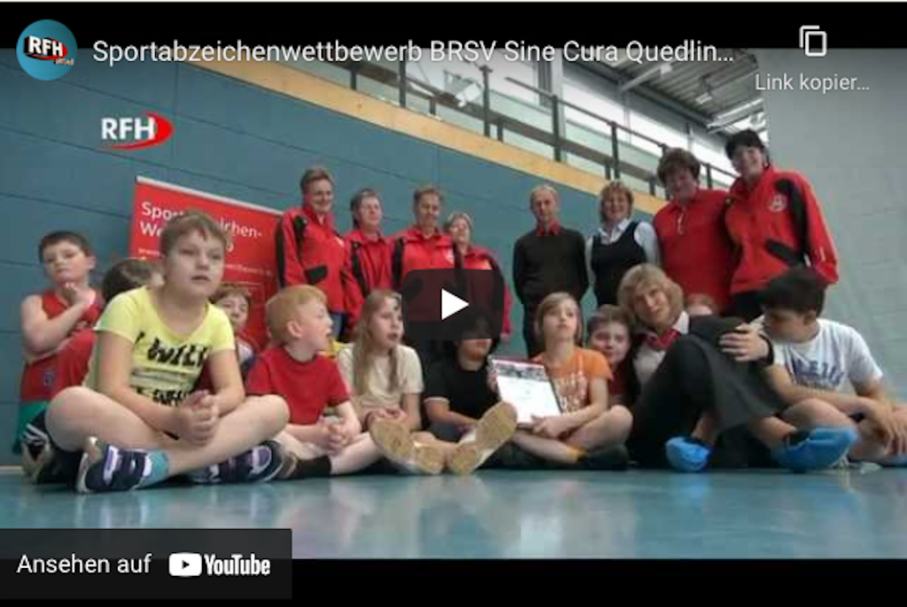 Sportabzeichenwettbewerb BRSV Sine Cura Quedlinburg